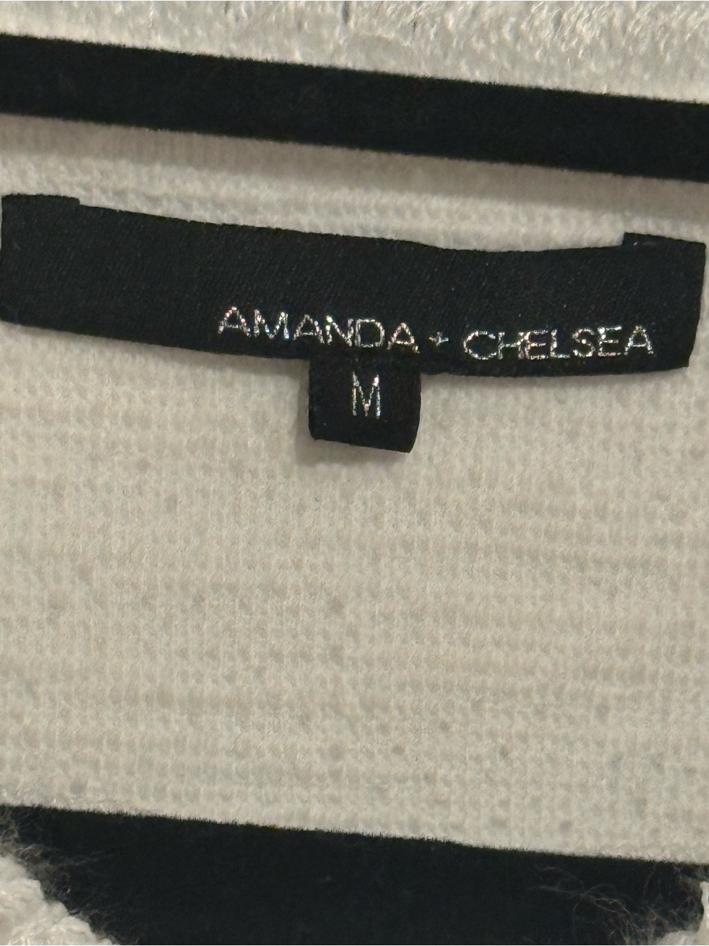 Amanda & Chelsea Ivory Asymmetric Open-Front Blazer - Picture 8 of 9